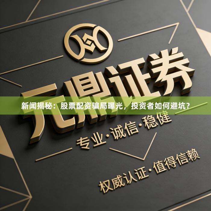新闻揭秘：股票配资骗局曝光，投资者如何避坑？